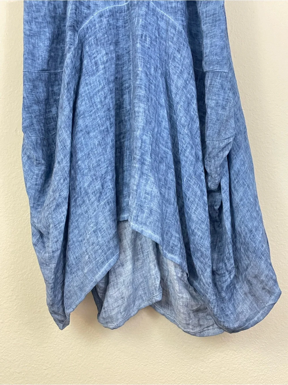 Inizio MAGIC 2 Pocket Linen Skirt Size L Coastal Lagenlook Boho - Picture 5 of 9